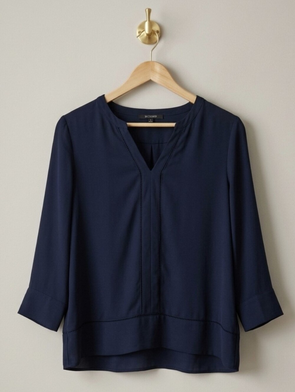 Navy Blue Blouse By 19 Cooper Large